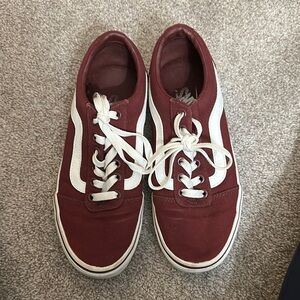 Vans Women’s Burgundy Sneakers